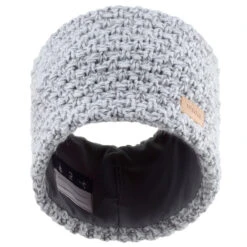 WEDZE Kids’ Ski Headband - Timeless Grey 13 WEDZE Kids’ Ski Headband - Timeless Grey -Winter Sports Gear kids ski headband timeless grey 2
