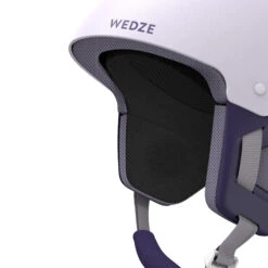WEDZE Kids’ Ski Helmet - 500 Purple -Winter Sports Gear kids ski helmet 500 purple 4
