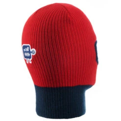 WEDZE Kids' Ski Knit Balaclava - Red -Winter Sports Gear kids ski knit balaclava red 4