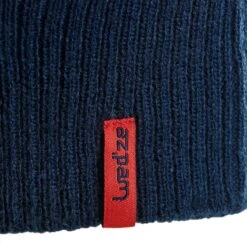 WEDZE Kids' Ski Knit Balaclava - Red -Winter Sports Gear kids ski knit balaclava red 6