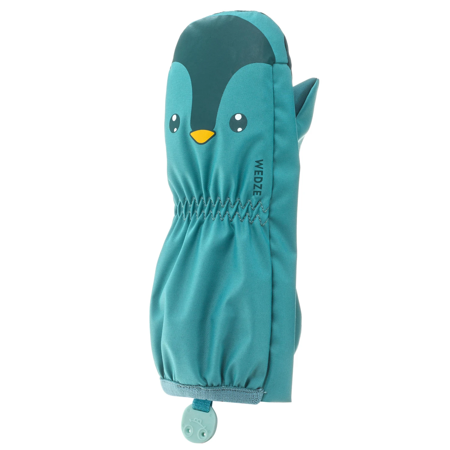 WEDZE Kids' Ski Mittens - Blue 4 WEDZE Kids' Ski Mittens - Blue - Image 2