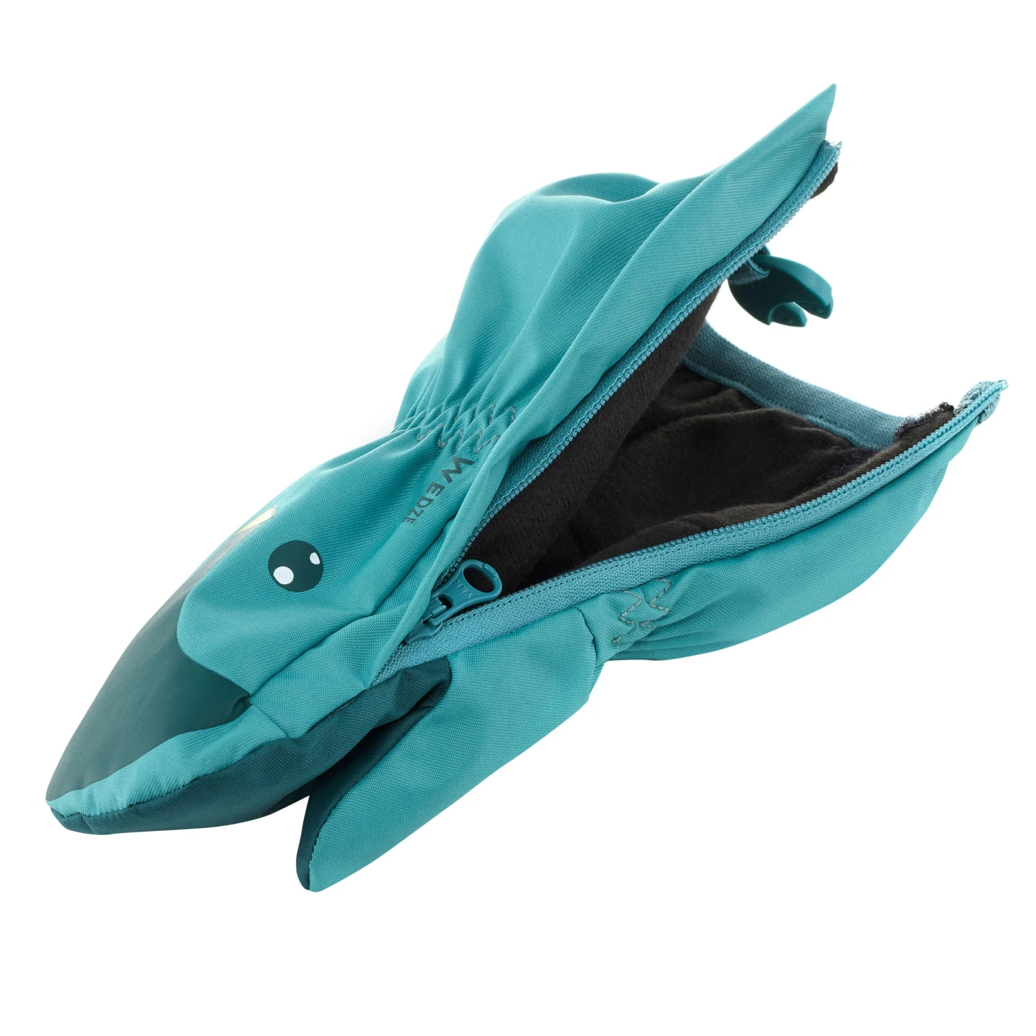 WEDZE Kids' Ski Mittens - Blue 5 WEDZE Kids' Ski Mittens - Blue - Image 3