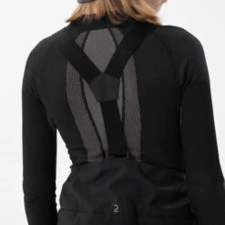 WEDZE Kids’ Ski Pants - 500 PNF Black -Winter Sports Gear kids ski pants 500 pnf black 5