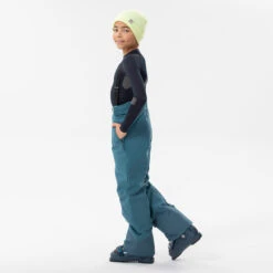 WEDZE Kids’ Ski Pants - 500 PNF Blue -Winter Sports Gear kids ski pants 500 pnf blue 2