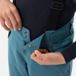 WEDZE Kids’ Ski Pants - 500 PNF Blue -Winter Sports Gear kids ski pants 500 pnf blue 7