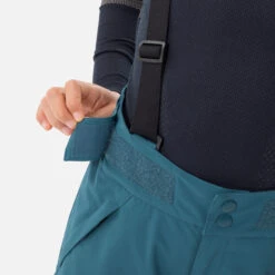 WEDZE Kids’ Ski Pants - 500 PNF Blue -Winter Sports Gear kids ski pants 500 pnf blue 8