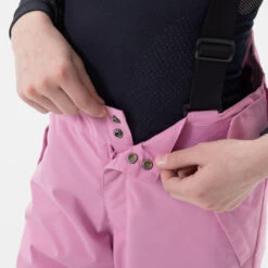 WEDZE Kids’ Ski Pants - 500 PNF Pink -Winter Sports Gear kids ski pants 500 pnf pink 10