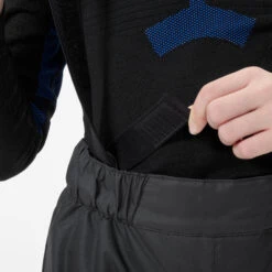 WEDZE Kids' Ski Pants - PA 100 Grey -Winter Sports Gear kids ski pants pa 100 grey 5