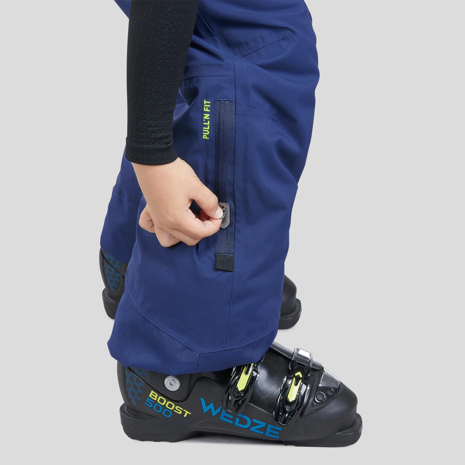 WEDZE Kids' Ski Pants - PA 900 PNF Blue 10 WEDZE Kids' Ski Pants - PA 900 PNF Blue - Image 8