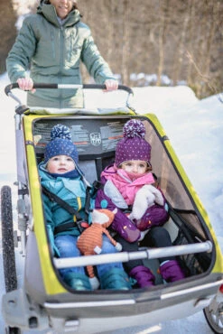 WEDZE Kids' Ski Hat - Warm Purple -Winter Sports Gear kids ski sled hat simple warm purple blue 8