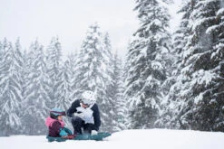 WEDZE Kids' Ski/Sledding 2 In 1 Helmet - XXS Blue -Winter Sports Gear kids ski sledding 2 in 1 helmet xxs blue 13