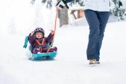 WEDZE Kids' Ski/Sledding 2 In 1 Helmet - XXS Blue -Winter Sports Gear kids ski sledding 2 in 1 helmet xxs blue 14