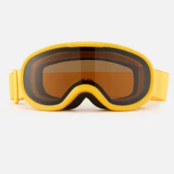 WEDZE Kids' Ski/Sledding Goggles - Yellow 11 WEDZE Kids' Ski/Sledding Goggles - Yellow -Winter Sports Gear kids ski sledding goggles yellow 3