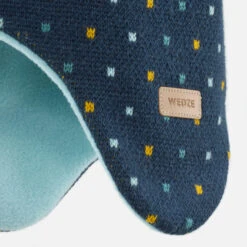 WEDZE Kids' Ski Hat - Warm Blue -Winter Sports Gear kids ski sledding hat simple warm blue 4