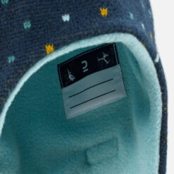 WEDZE Kids' Ski Hat - Warm Blue -Winter Sports Gear kids ski sledding hat simple warm blue 5