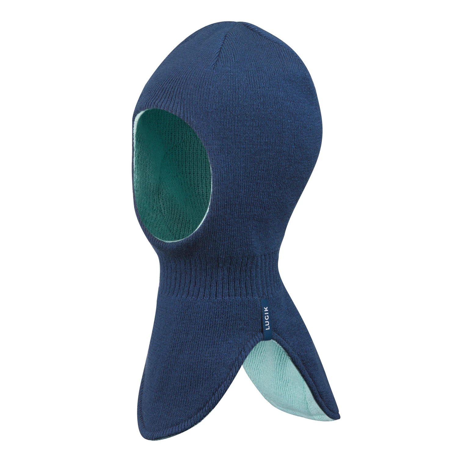 WEDZE Kids’ Ski/Sledding Reversible Balaclava - Blue/Green 9 WEDZE Kids’ Ski/Sledding Reversible Balaclava - Blue/Green - Image 7