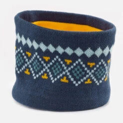 WEDZE Kids' Ski/Sledding Snood Set - Warm Blue -Winter Sports Gear kids ski sledding snood set warm blue 2