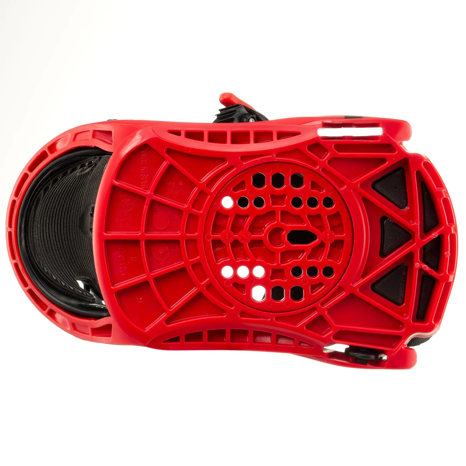 Kids’ Snowboard Bindings S - Faky Black/Red 9 Kids’ Snowboard Bindings S - Faky Black/Red - Image 7