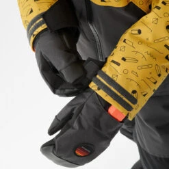 Kids’ Snowboard Jacket – SNB 500 Yellow 28 Kids’ Snowboard Jacket – SNB 500 Yellow -Winter Sports Gear kids snowboard jacket snb 500 yellow 7