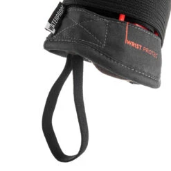 Kids' Snowboard Protective Mittens - MI 500 Black -Winter Sports Gear kids snowboard protective mittens mi 500 black 4