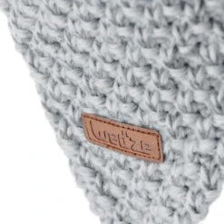 WEDZE Kids' Timeless Peruvian Ski Hat - Grey -Winter Sports Gear kids timeless peruvian ski hat grey 5