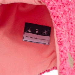 WEDZE Kids' Timeless Ski Peruvian Hat - Pink -Winter Sports Gear kids timeless ski peruvian hat pink 6