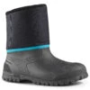 Quechua Kids’ Winter Boots - SH 100 Black 2 Quechua Kids’ Winter Boots - SH 100 Black -Winter Sports Gear kids waterproof snow boots sh 100 warm grey blue