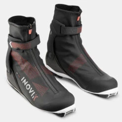 Men's Cross-country Skate Skiing Boots - XC S 500 Black -Winter Sports Gear men s cross country skate skiing boots xc s 500 black 4