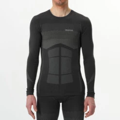 Winter Sports Gear -Winter Sports Gear men s cross country skiing base layer top uw 900 grey 1