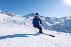 WEDZE Downhill Skis With Bindings – Cross 550+ Black -Winter Sports Gear men s downhill skis with bindings cross 550 black 10