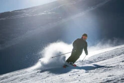 WEDZE Downhill Skis With Bindings – Cross 550+ Black -Winter Sports Gear men s downhill skis with bindings cross 550 black 13