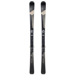 WEDZE Downhill Skis With Bindings – Cross 550+ Black