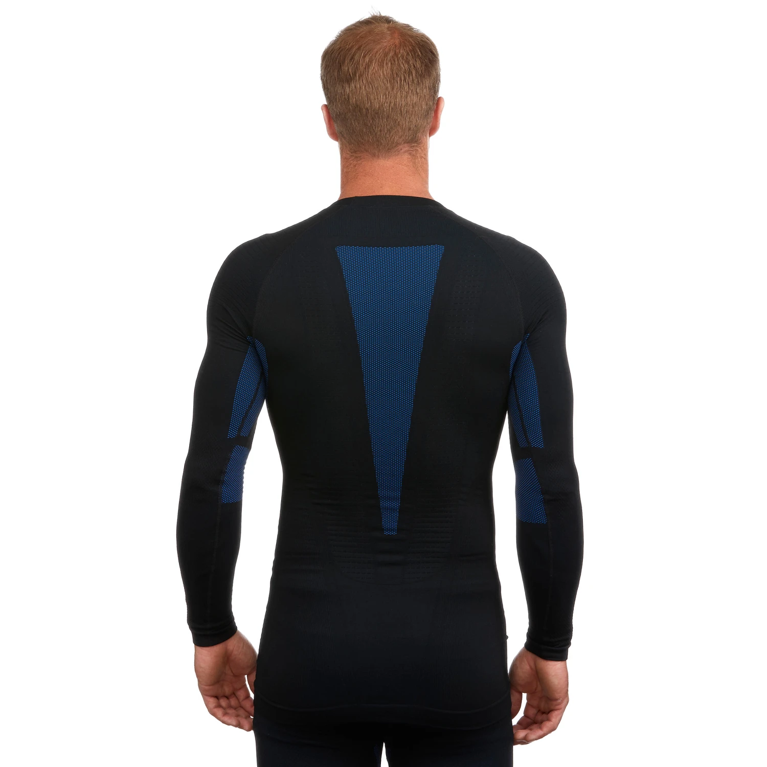 WEDZE Men’s Ski Base Layer Top - BL 580 Black 7 WEDZE Men’s Ski Base Layer Top - BL 580 Black - Image 5
