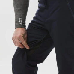 WEDZE Men's Downhill Ski Pants - 580 Blue -Winter Sports Gear men s warm ski pants 580 navy blue 6