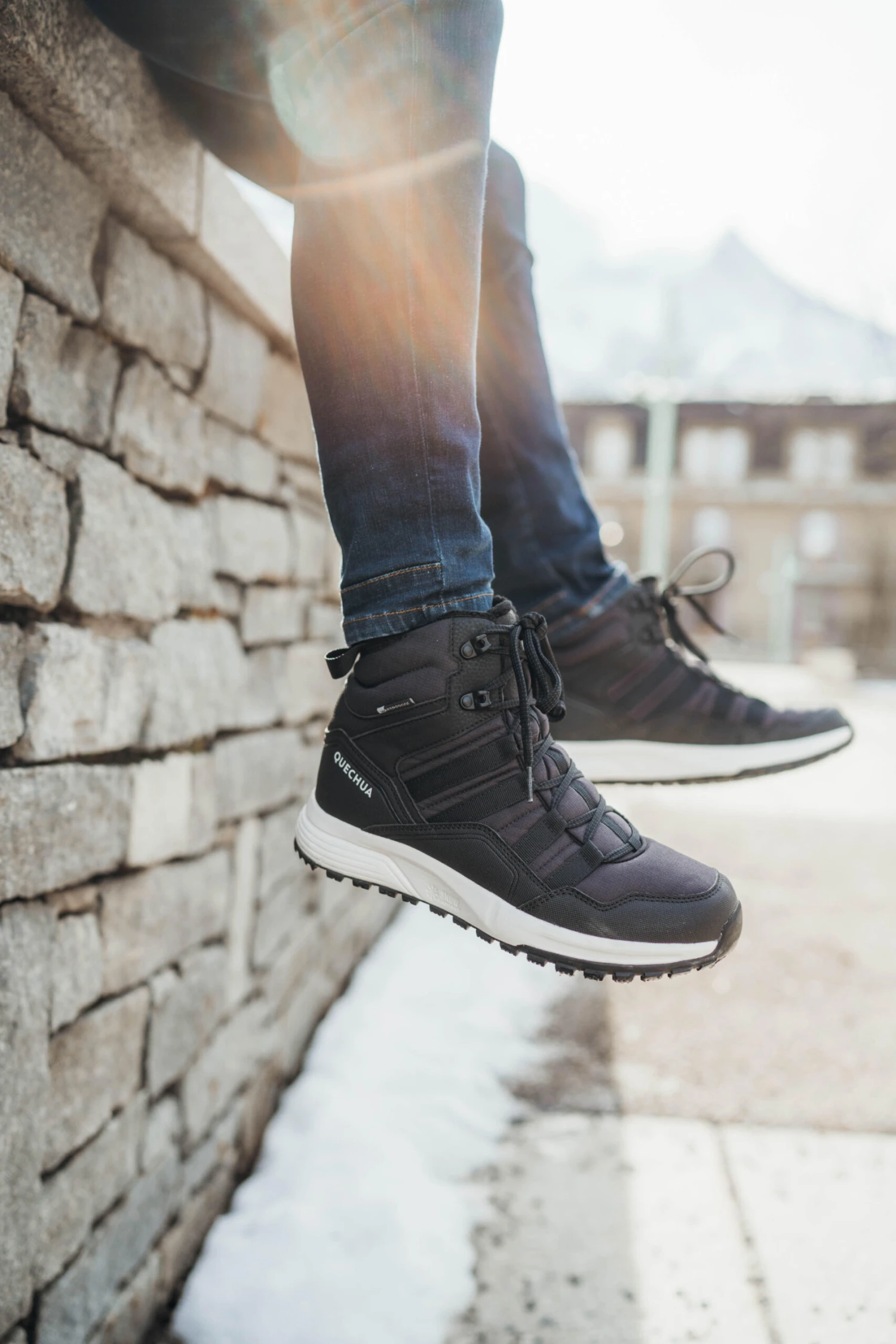 Quechua Men’s Waterproof Winter Boots - SH 500 Black 9 Quechua Men’s Waterproof Winter Boots - SH 500 Black - Image 7