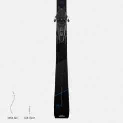 WEDZE Men’s Downhill Skis With Bindings - Boost 900 -Winter Sports Gear mens downhill skis with bindings boost900 r 19