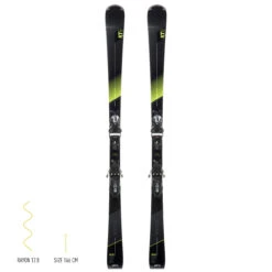 WEDZE Men’s Downhill Skis With Bindings - Boost 900 -Winter Sports Gear mens downhill skis with bindings boost900 r 2