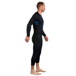 WEDZE Men’s Ski Base Layer Bottoms - BL 580 Black 11 WEDZE Men’s Ski Base Layer Bottoms - BL 580 Black -Winter Sports Gear mens ski base layer bottoms bl 580 i soft black blue 3