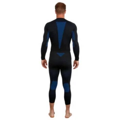 WEDZE Men’s Ski Base Layer Bottoms - BL 580 Black 12 WEDZE Men’s Ski Base Layer Bottoms - BL 580 Black -Winter Sports Gear mens ski base layer bottoms bl 580 i soft black blue 4