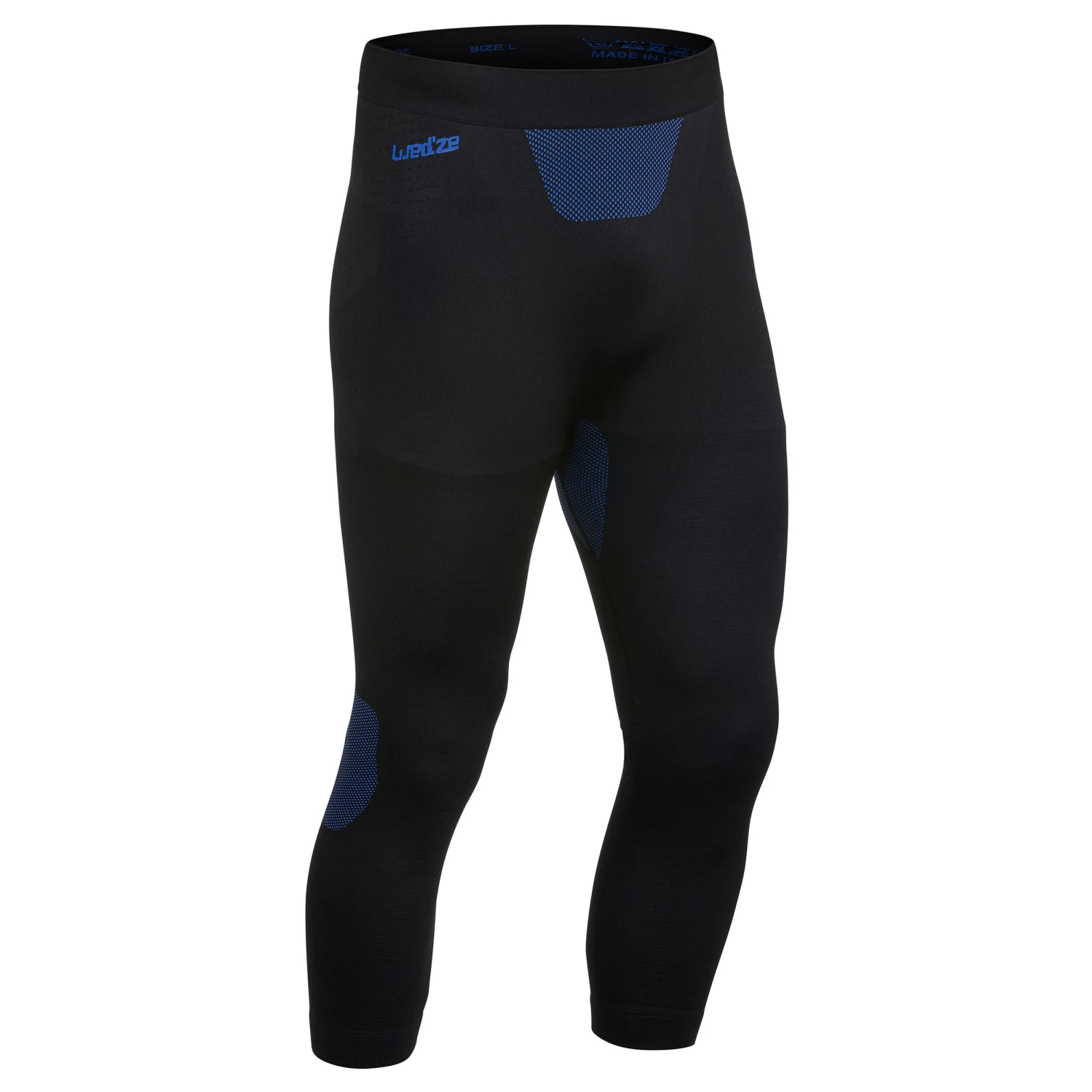 WEDZE Men’s Ski Base Layer Bottoms - BL 580 Black 3 WEDZE Men’s Ski Base Layer Bottoms - BL 580 Black