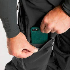 WEDZE Men’s Ski Bib Pants - FR 900 Beige -Winter Sports Gear mens ski bib pants fr 900 beige 7