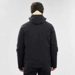 WEDZE Men’s Ski Jacket - 980 Black -Winter Sports Gear mens ski jacket 980 black 2