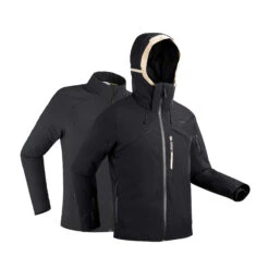 WEDZE Men’s Ski Jacket - 980 Black