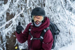 WEDZE Men’s Ski Jacket - FR 100 Burgundy -Winter Sports Gear mens ski jacket fr100 burgundy 16