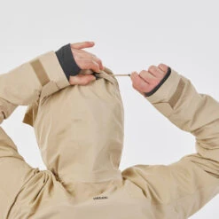 WEDZE Men’s Ski Jacket - FR 900 Beige -Winter Sports Gear mens ski jacket fr900 beige 11