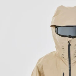 WEDZE Men’s Ski Jacket - FR 900 Beige -Winter Sports Gear mens ski jacket fr900 beige 4