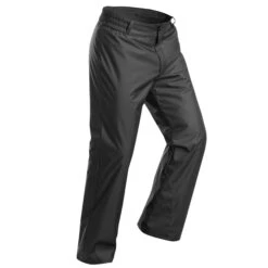 WEDZE Men’s Ski Pants - 100 Black