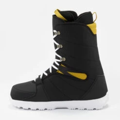 Men’s Snowboard Boots – SNB 100 Black -Winter Sports Gear mens snowboard boots snb 100 black 2