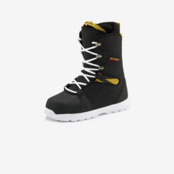 Men’s Snowboard Boots – SNB 100 Black