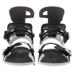 Men’s Snowboard Freestyle Bindings - SNB 500 White -Winter Sports Gear mens snowboard freestyle bindings snb500 white 7